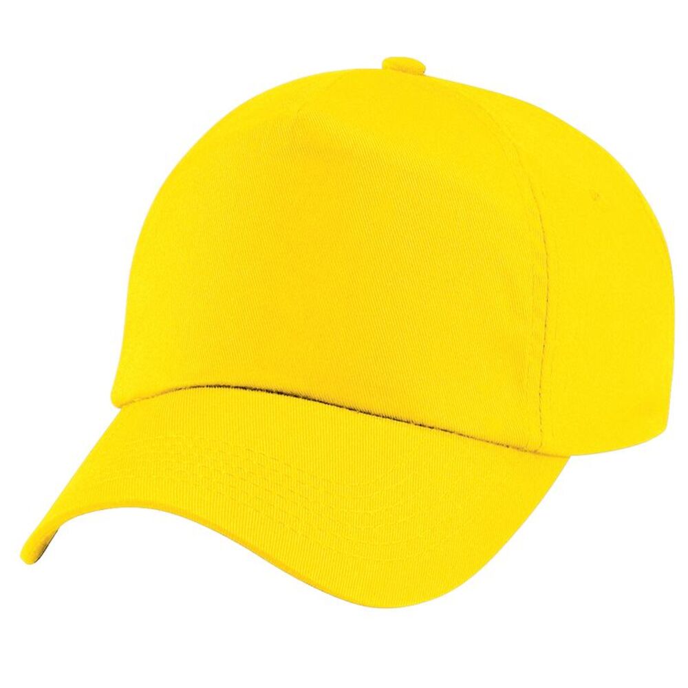 Beechfield Plain Boys /Girls Childrens /Kids Original 5 Panel Baseball Cap /Hat